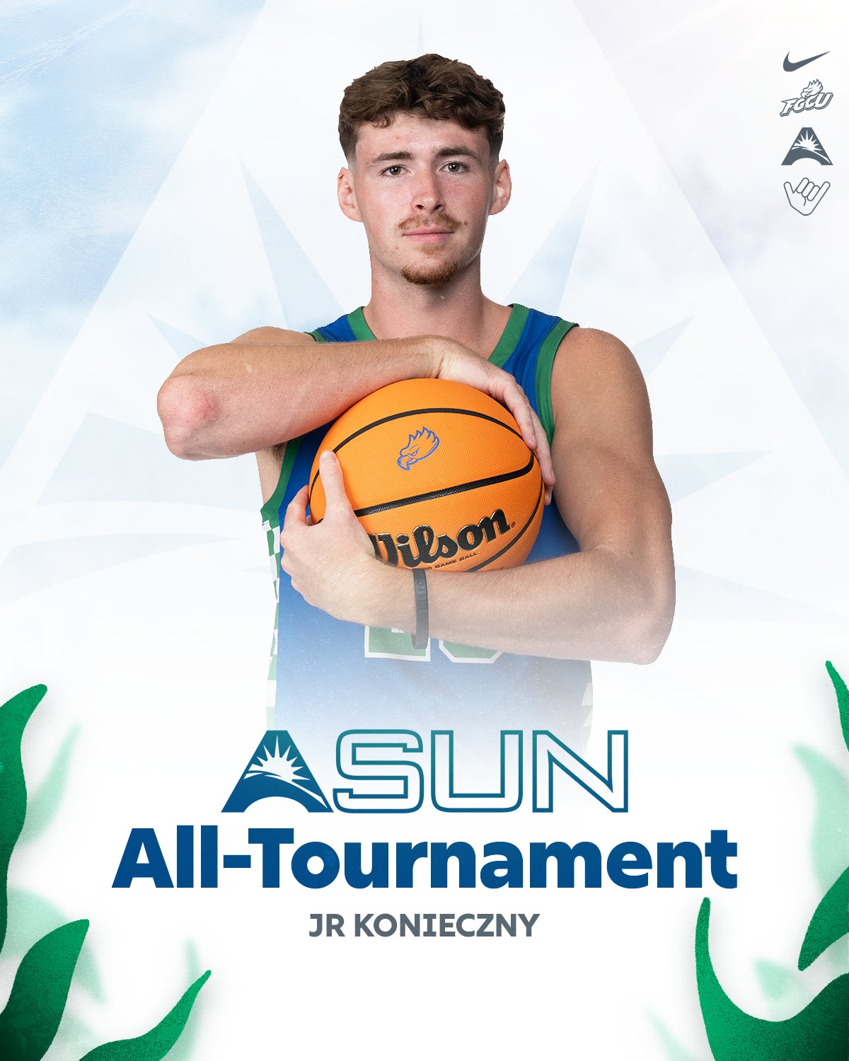 JR Konieczny — ASUN All-Tournament